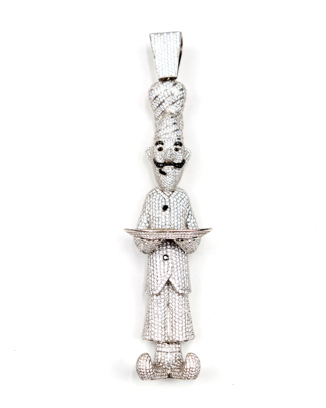 "JACOB&amp;CO" Curry Up White Gold &amp; Diamond Pendant