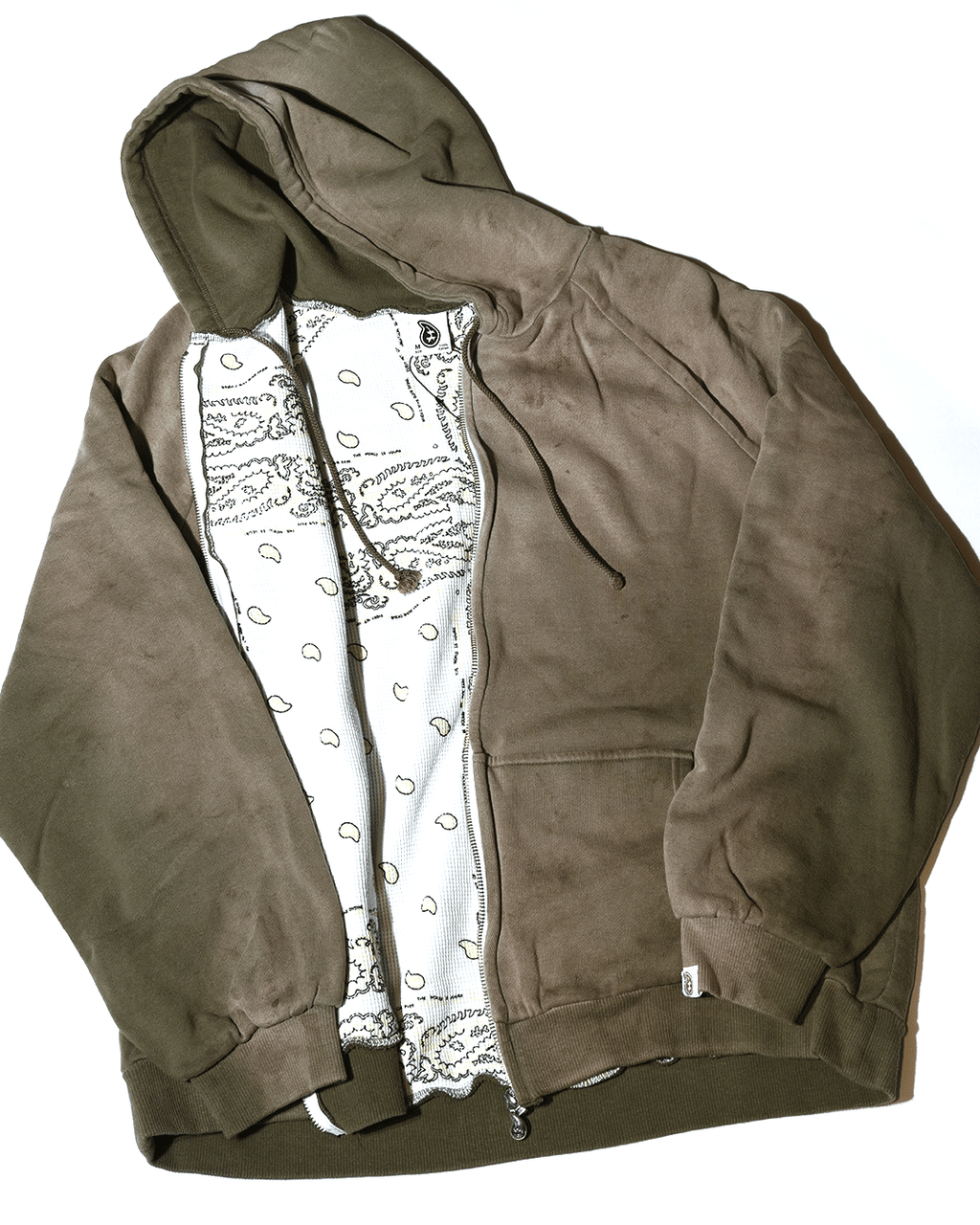 Double Face Paisley Zip Hoodie (Store Exclusive)