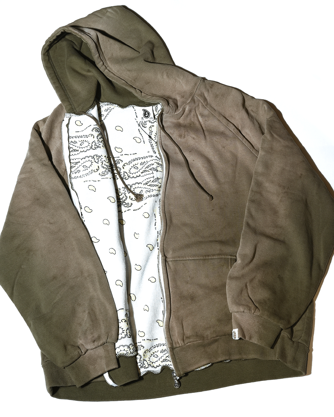 Double Face Paisley Zip Hoodie (Store Exclusive)