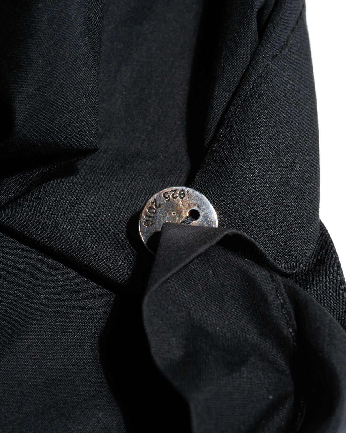 BS Fleur Button Leather Collar L/S Shirt