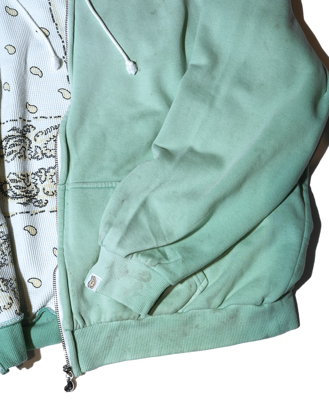 Double Face Paisley Zip Hoodie (Store Exclusive)