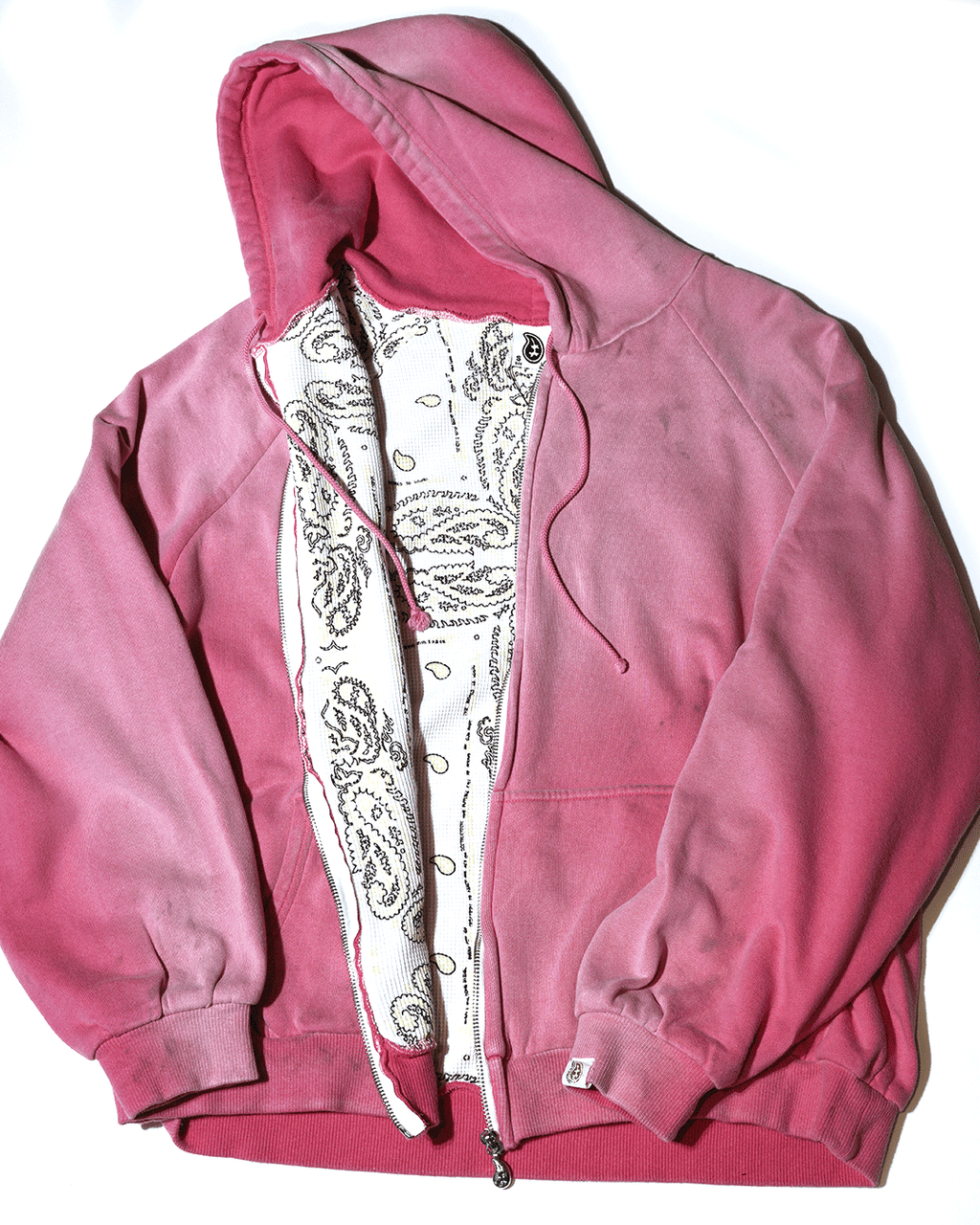Double Face Paisley Zip Hoodie (Store Exclusive)