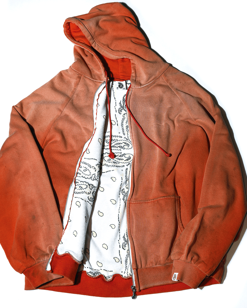 Double Face Paisley Zip Hoodie (Store Exclusive)