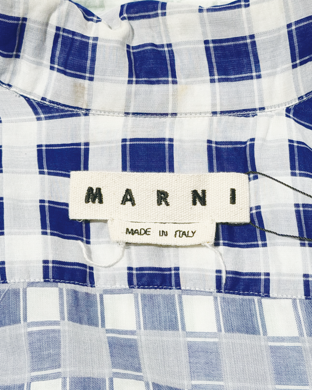 Double Layered Gauze Checked Shirt