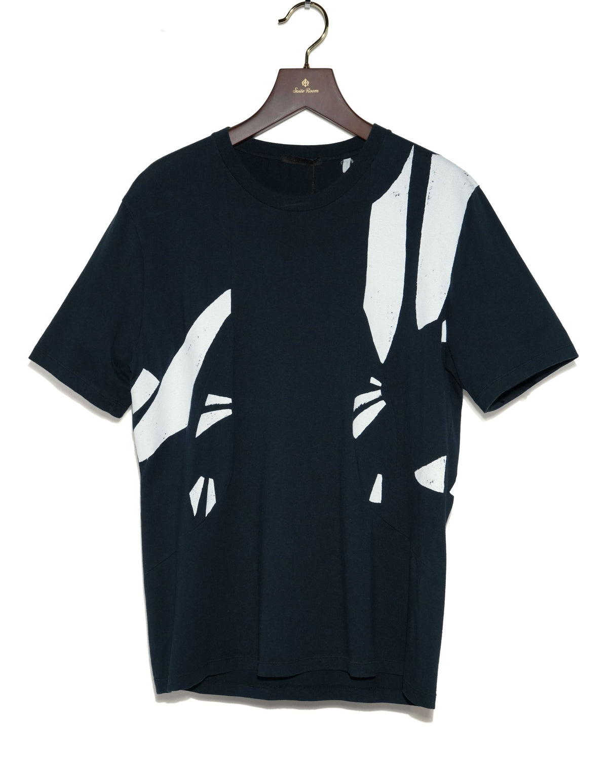 Abstract Print Patchwork T-Shirt