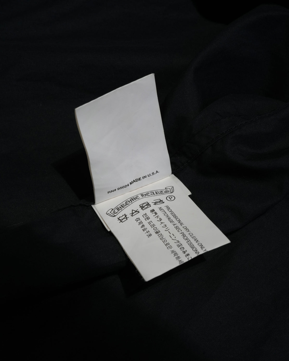 BS Fleur Button Leather Collar L/S Shirt