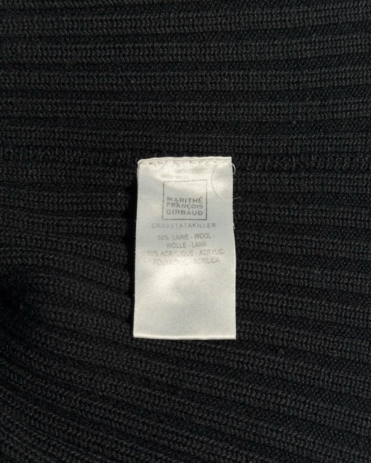 Spiral Pattern Ribbed Driver Sweater